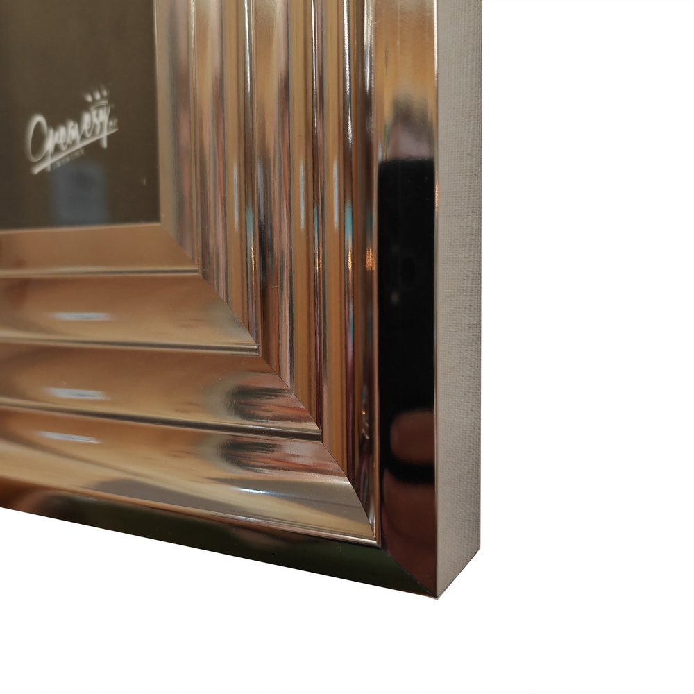 LION ROYAL ENCADRE LIQUID ART ET STRASS 76 X 76 CM - Photo N°4