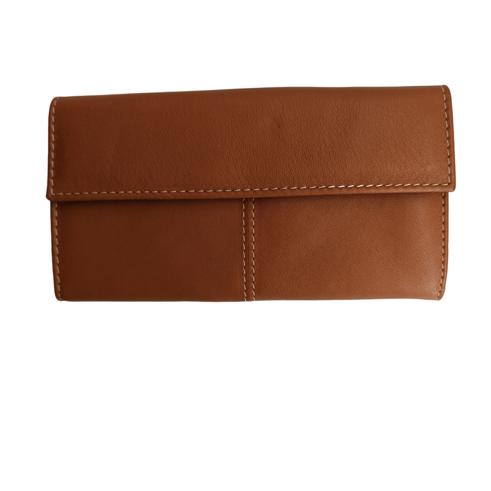 LE PORTEFEUILLE ANAIS DE MORGADO PIEL COULEUR NATUREL 18 X 10 X 3 CM - Photo N°4