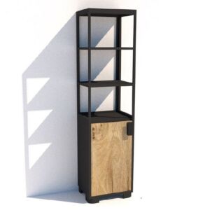 COLONNE SALLE DE BAIN MODELE IPN MANGUIER / METAL 1 P 3 E  35 X 180 X 35 CM