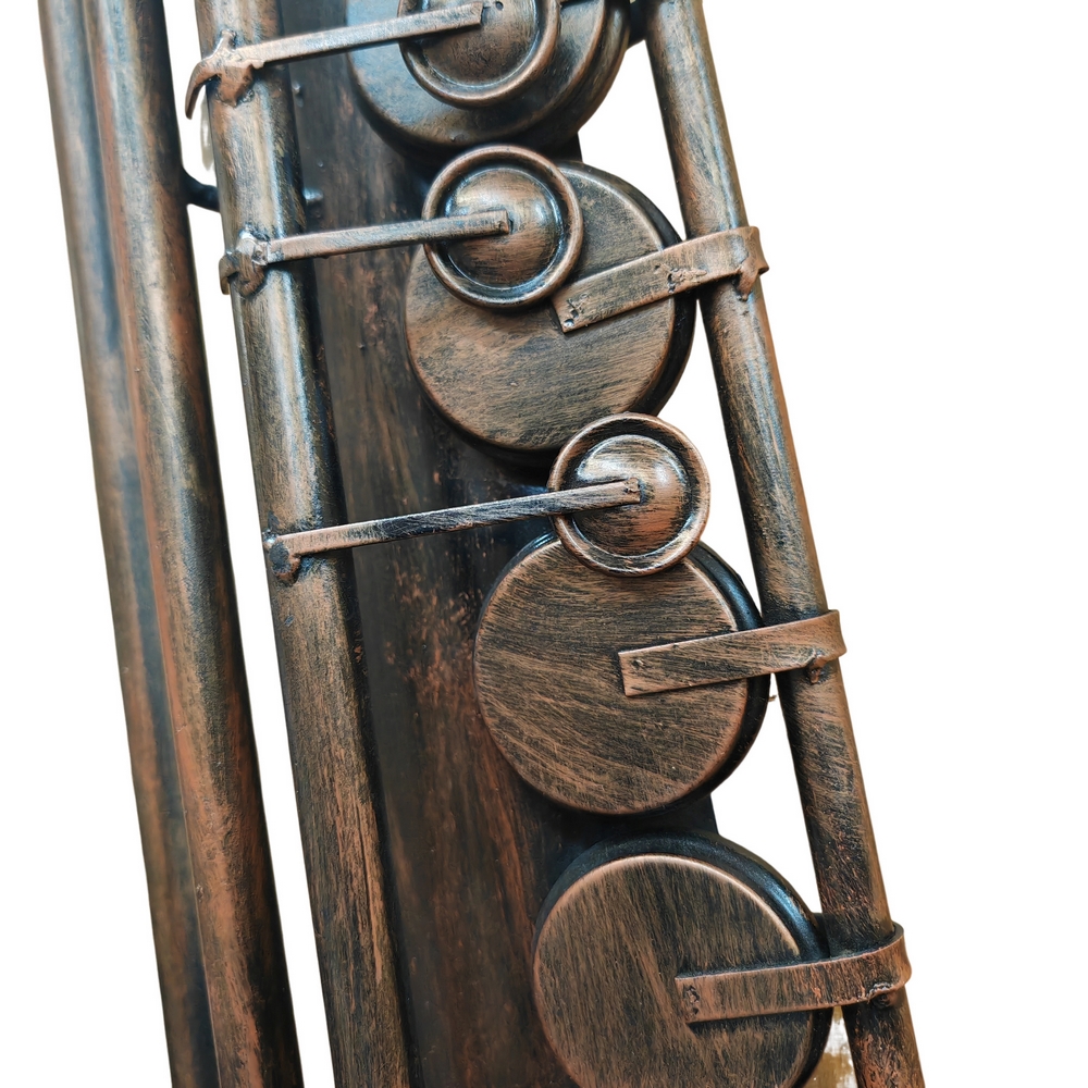 DECORATION MURALE METAL SAXOPHONE 160 CM - Photo N°5