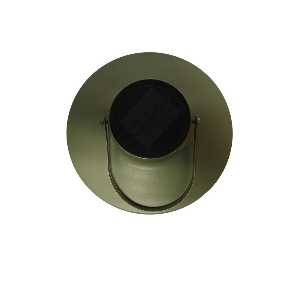 LANTERNE SOLAIRE NORIKO VERTE 27.5 X 19 CM - Photo N°6