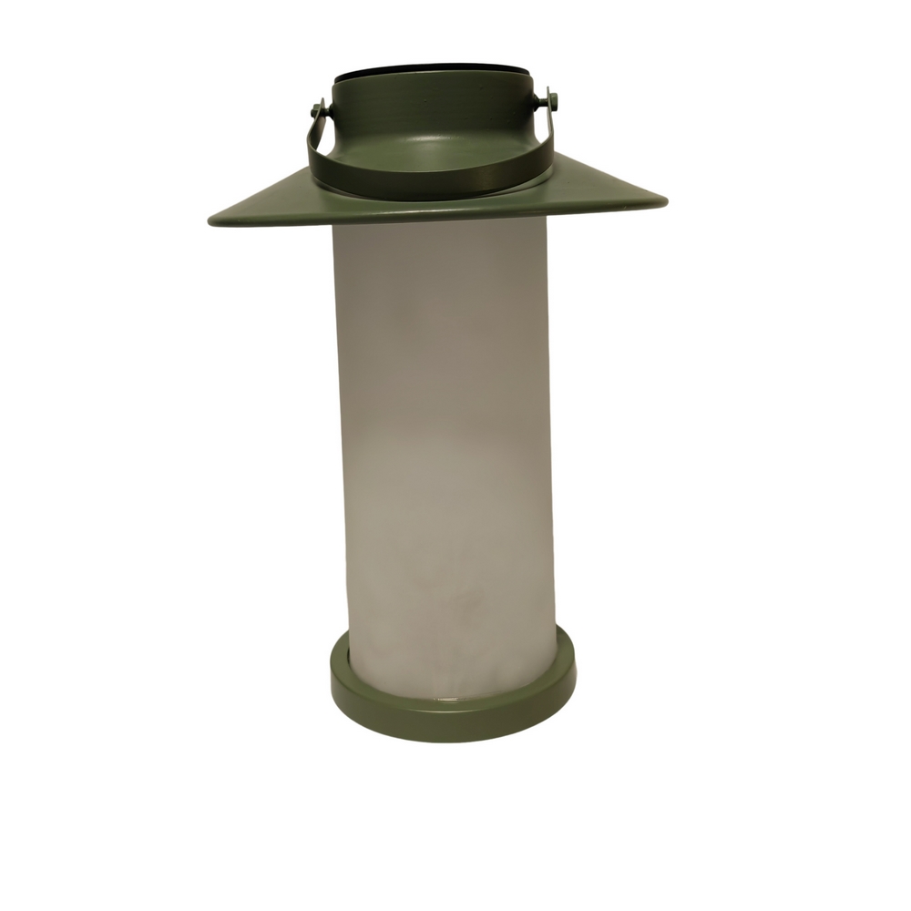 LANTERNE SOLAIRE NORIKO VERTE 27.5 X 19 CM - Photo N°5