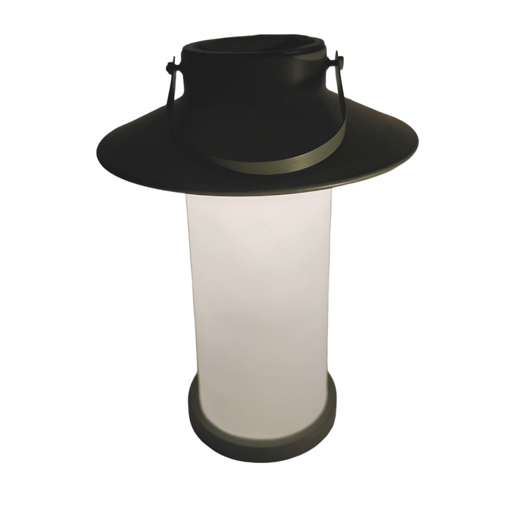 LANTERNE SOLAIRE NORIKO VERTE 27.5 X 19 CM - Photo N°3