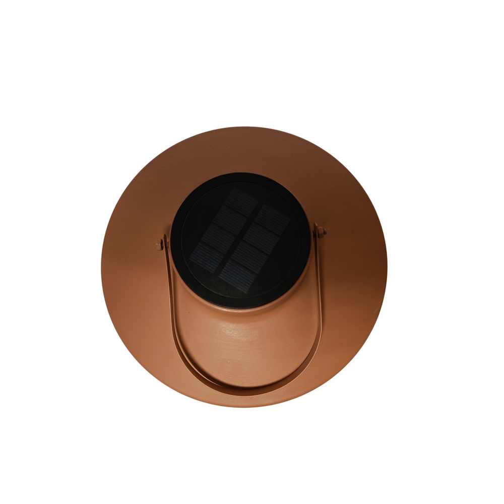 LANTERNE SOLAIRE NORIKO TERRACOTTA 27.5 X 19 CM - Photo N°5