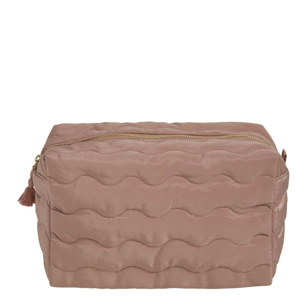 TROUSSE DE TOILETTE RECTANGULAIRE CAPUCINE VIEUX ROSE GM - Photo N°2