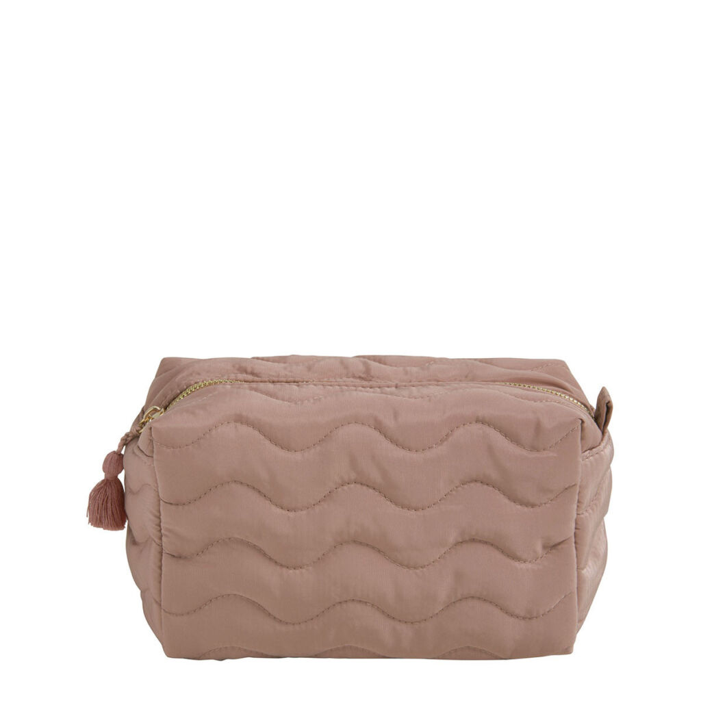 TROUSSE DE TOILETTE RECTANGULAIRE CAPUCINE VIEUX ROSE PM - Photo N°4