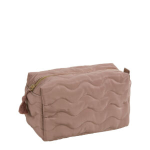 TROUSSE DE TOILETTE RECTANGULAIRE CAPUCINE VIEUX ROSE PM