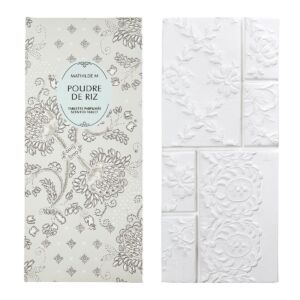 TABLETTE PARFUMEE POUDRE DE RIZ
