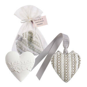 BOITE COEUR ET DECOR PARFUME FLEUR DE COTON