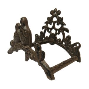 SUPPORT TUYAU D ARROSAGE FONTE OISEAUX 22 X 17 X 13 CM