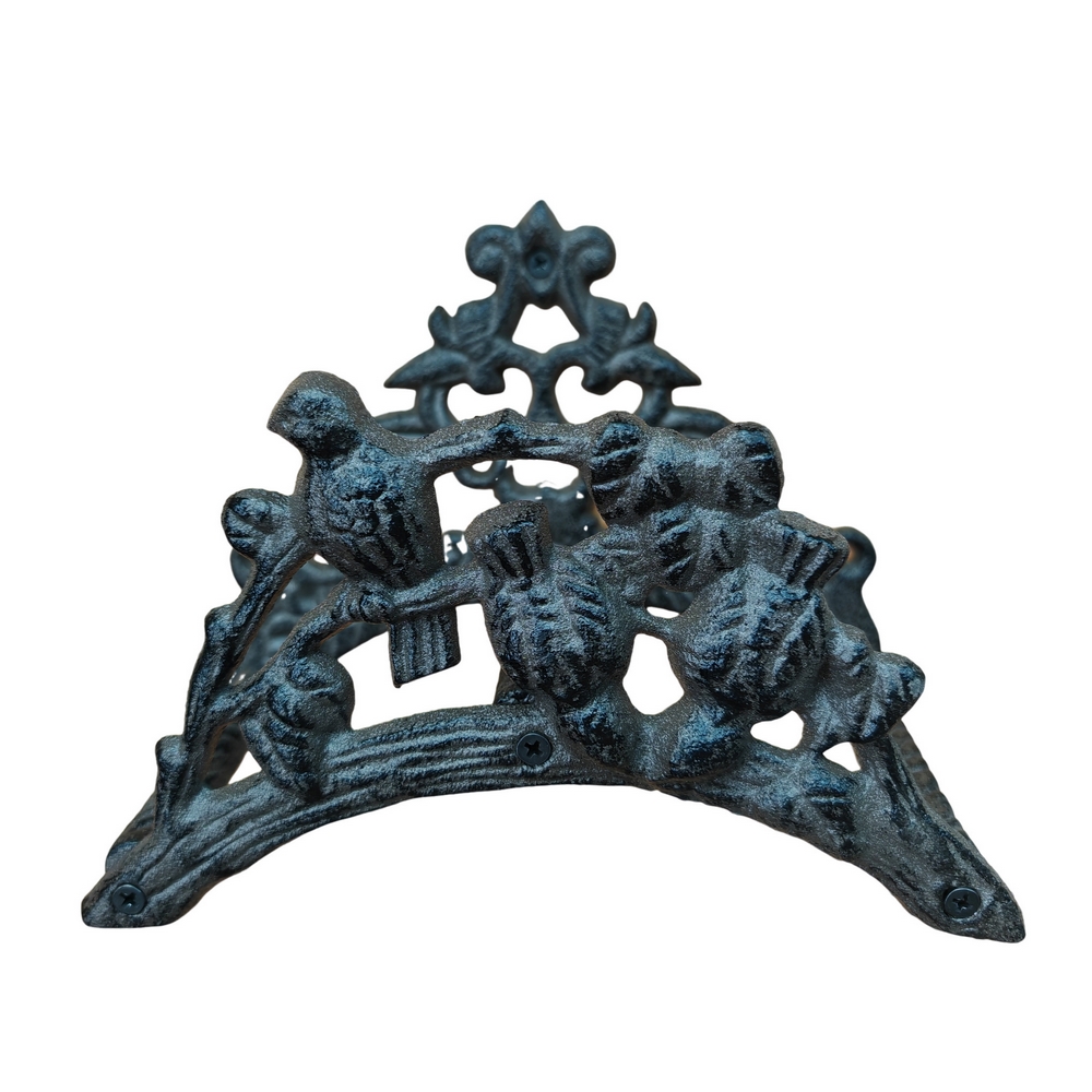 SUPPORT TUYAU D ARROSAGE FONTE OISEAUX 22 X 17 X 13 CM - Photo N°4