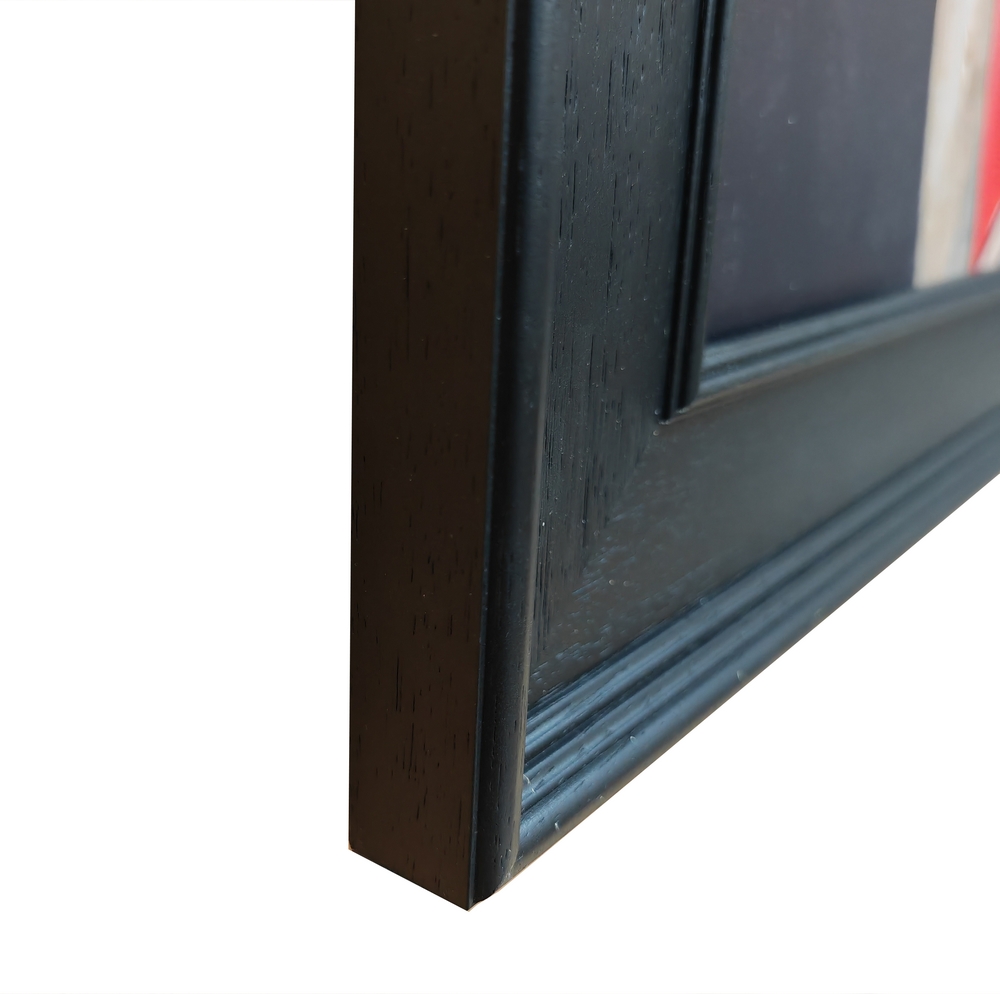 TOILE TENUES DE SOIREE ENCADREMENT NOIR M. GONNIN 93 X 133 CM - Photo N°3