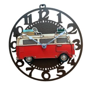 HORLOGE DECOR VAN EN RELIEF 34 X 3.5 X 34 CM