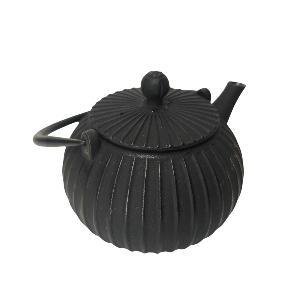 THEIERE FER FONTE ET INOX 1 L NOIRE 18.5 X 14.7 X 21.5 CM - Photo N°3