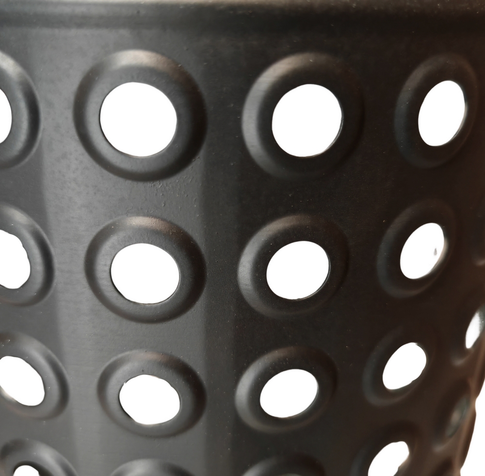 PORTE PARAPLUIE INDUSTRIEL MICRO-PERFORE 22.5 X 60 X 22.5 CM - Photo N°3