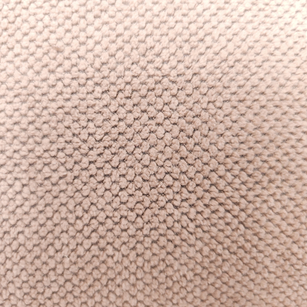 REPOSE PIEDS LOUNGE OEUF TISSU BEIGE  - 42 X 40 X 52 CM - Photo N°2