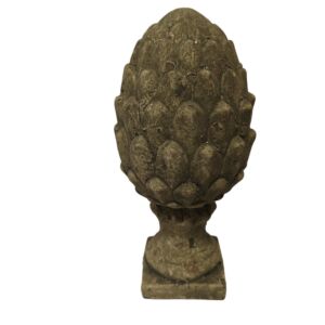 DECORATION A POSER POMME DE PIN MOUSSE 15 X 30 X 15 CM