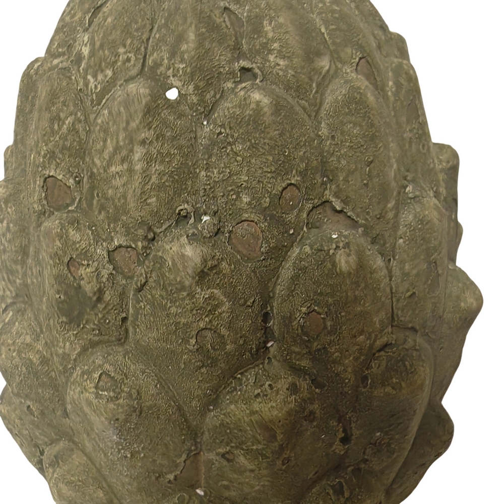 DECORATION A POSER POMME DE PIN MOUSSE 15 X 30 X 15 CM - Photo N°3