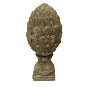 DECORATION A POSER POMME DE PIN MOUSSE 10 X 20 X 10 CM