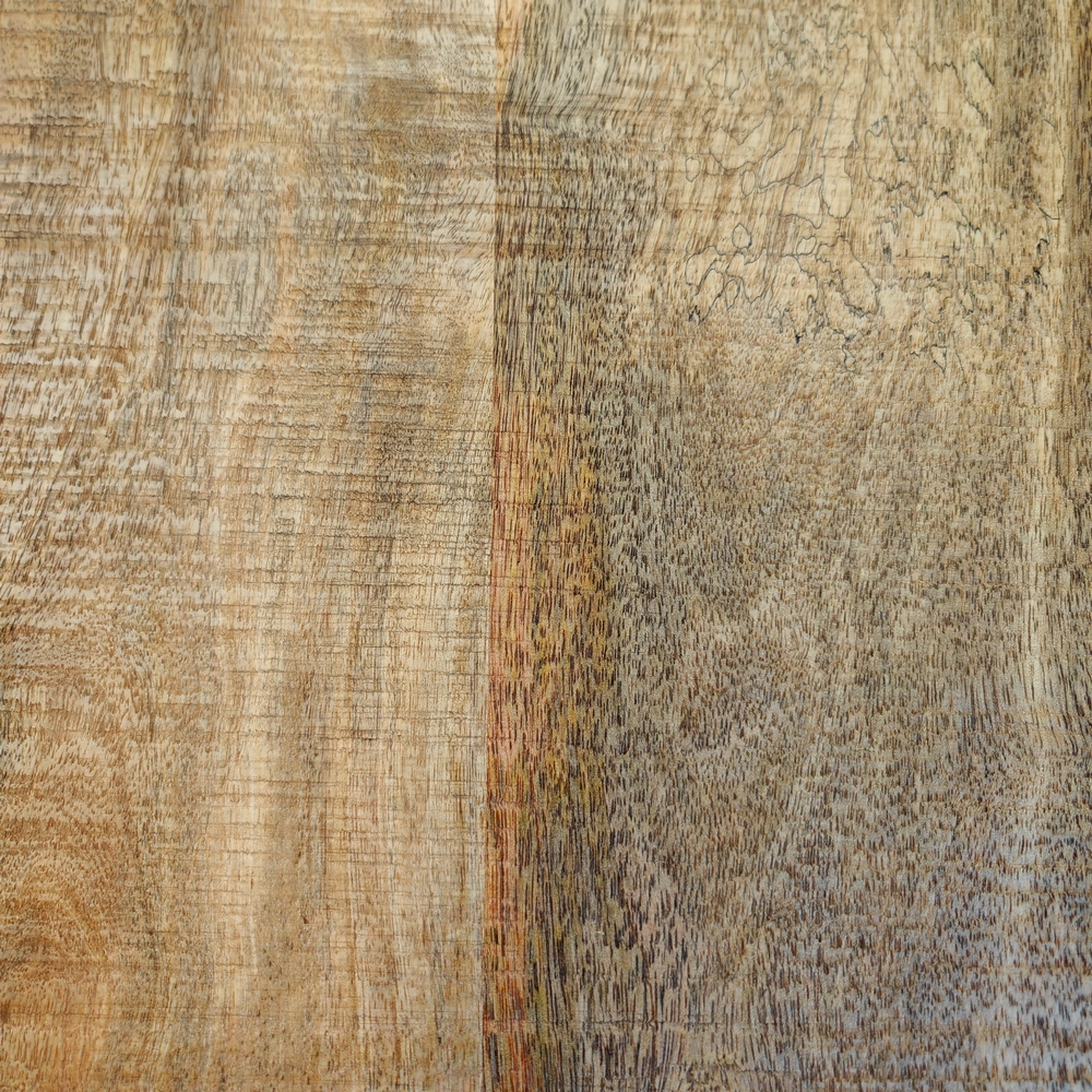 DRESSOIR EN MANGUIER MASSIF 2 PORTES POIGNEE FRIGO 130 X 82 X 43 CM - Photo N°3