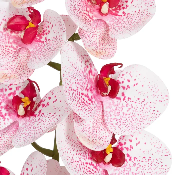 BRANCHE D ORCHIDEE PHALAENOPSIS ROSE 107 CM - Photo N°3
