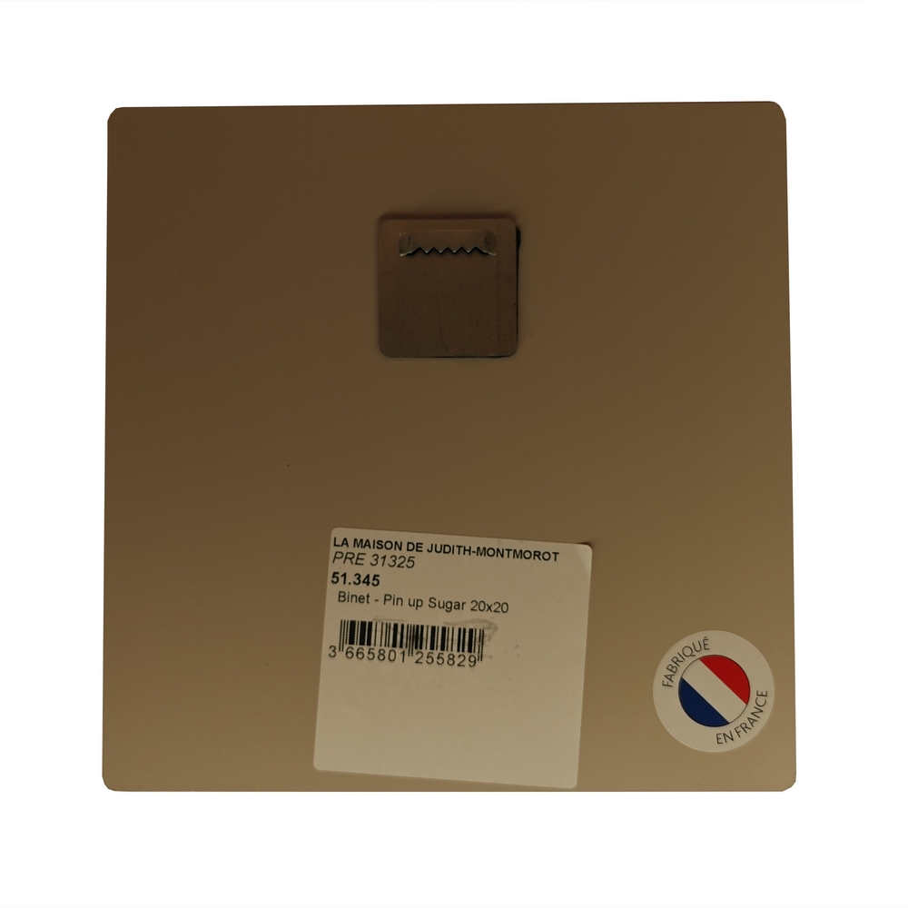 IMPRESSION S BINET SURICATE IMMO SUR DIBOND AVEC ATTACHE 20 X 20 CM - Photo N°3