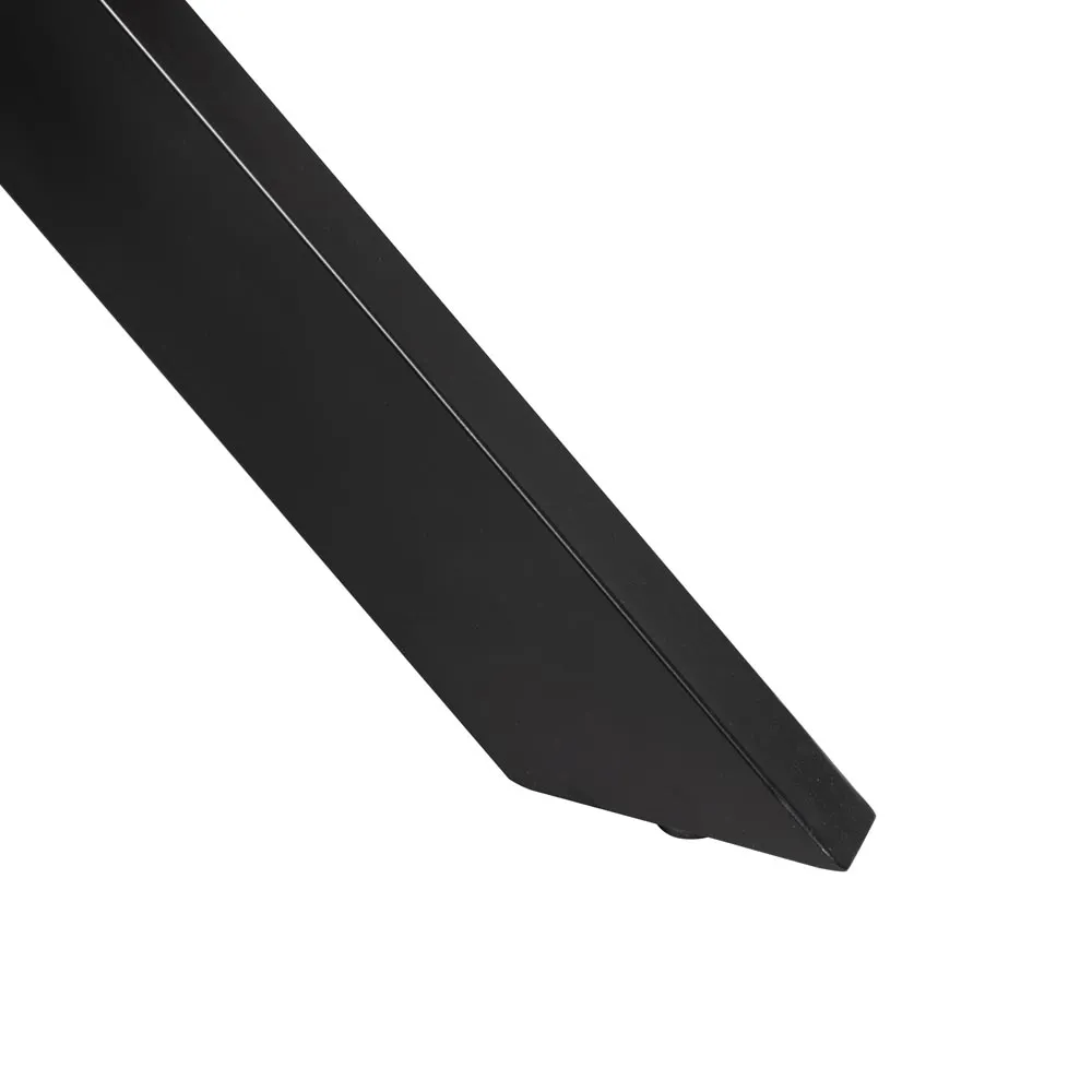 TABLE RONDE PERU PLATEAU MANGUIER PIED METAL NOIR 120 X 120 X 78 CM - Photo N°3