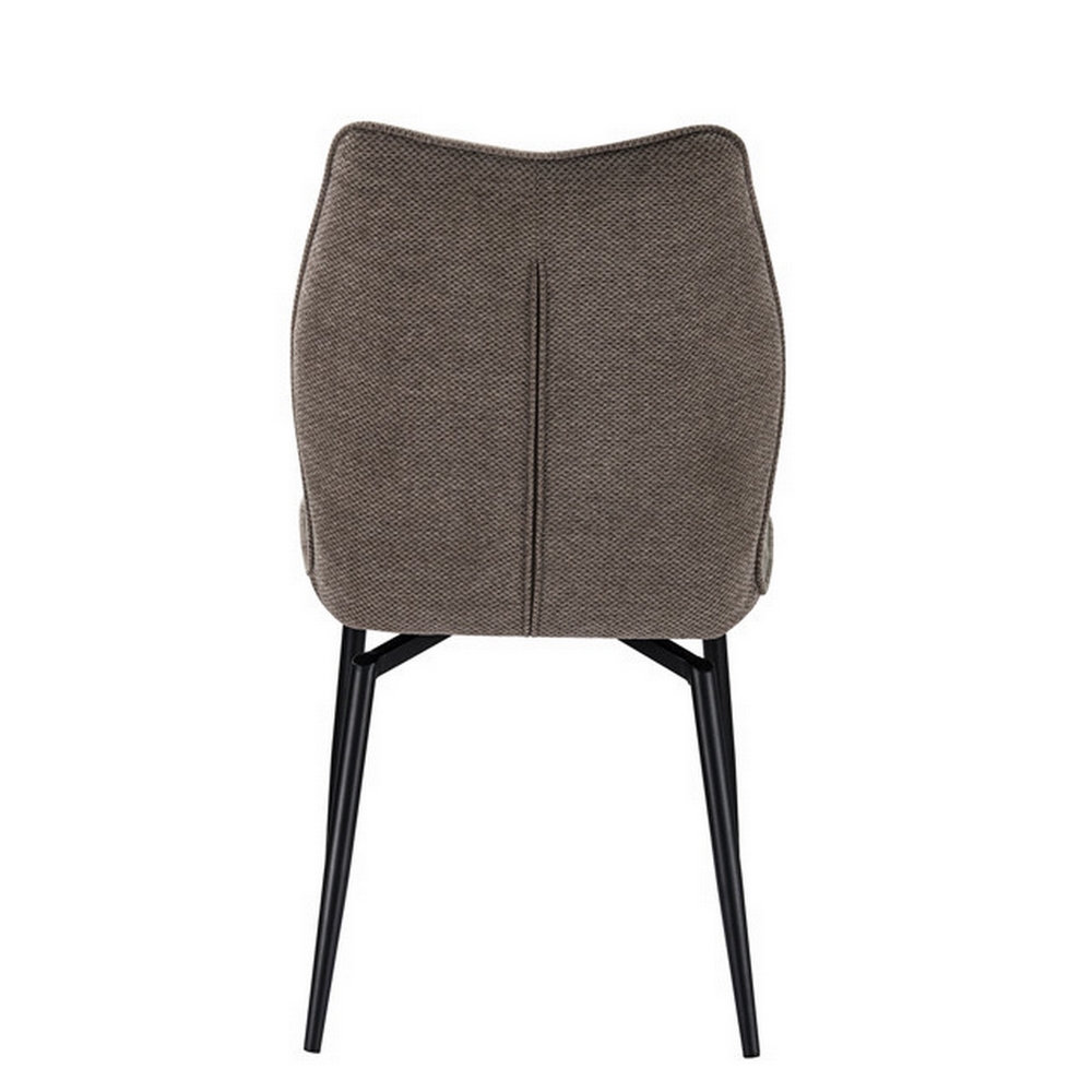 CHAISE LARA PIVOTANTE 180° PIED NOIR TISSU SABLE 45.5 X 89 X 49 CM - Photo N°6