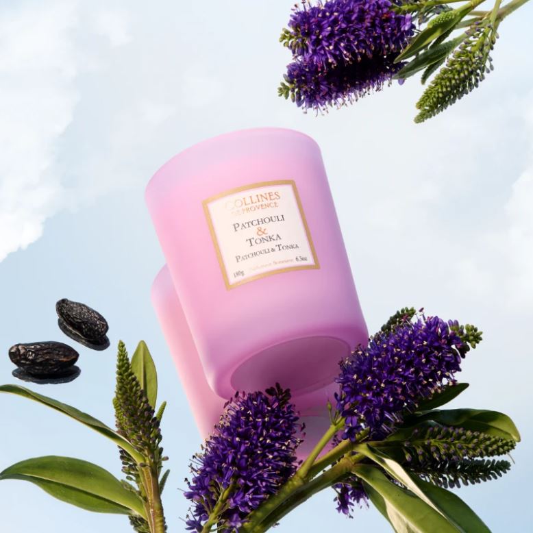 BOUGIE PARFUMEE 180GR PATCHOULI  et  TONKA - Photo N°2