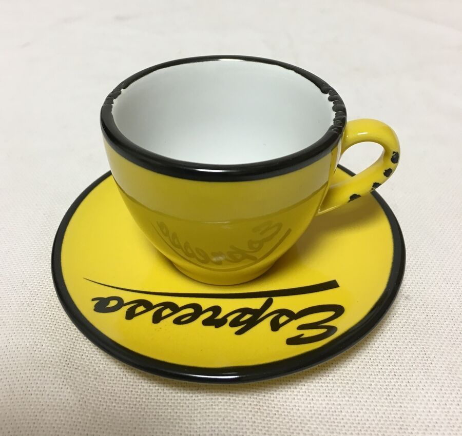 SET DE 6 TASSES ET SOUS TASSES EXPRESSO - Photo N°4