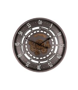 HORLOGE INDUSTRIEL ENGRENAGE 60 CM MECANISME TOURNANT