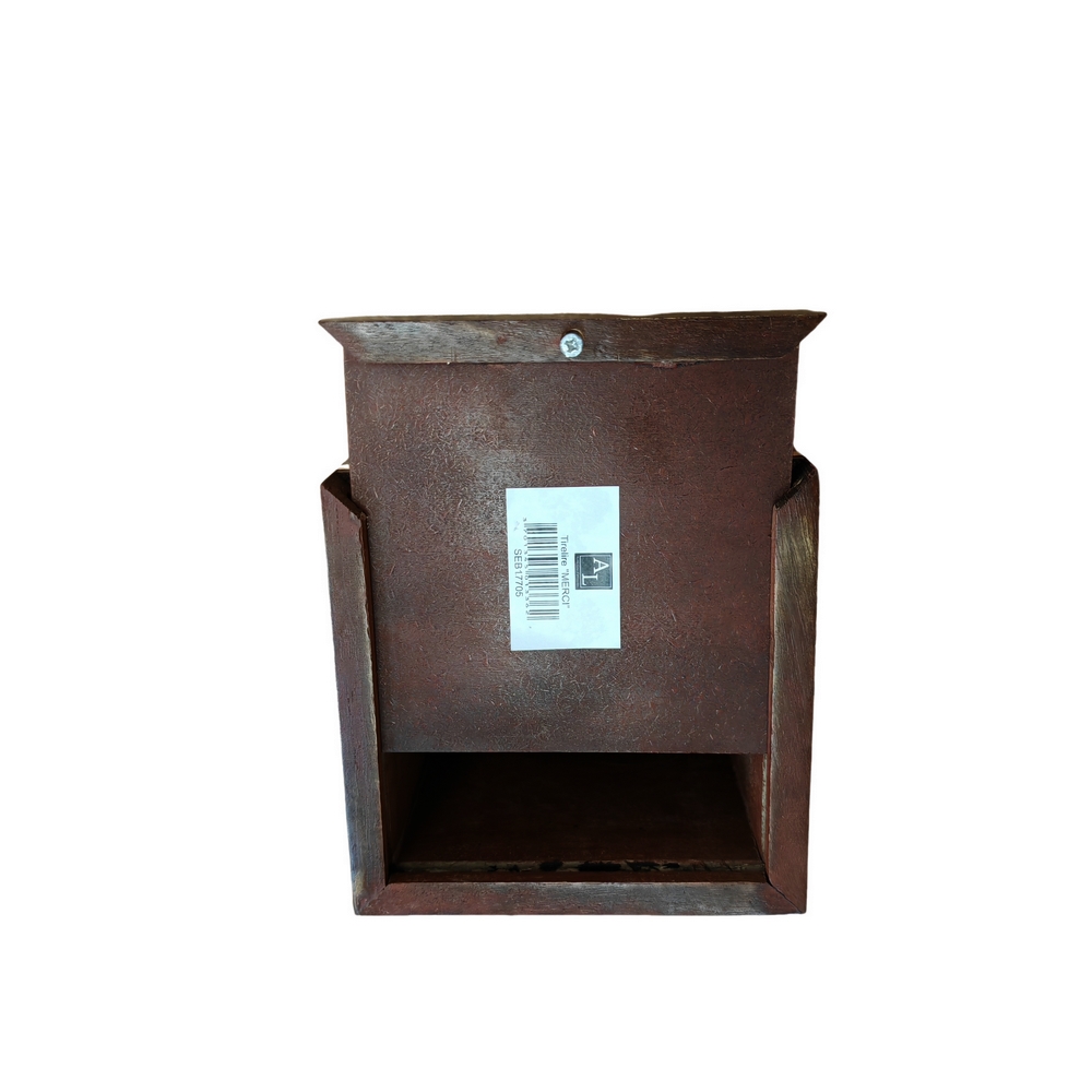 TIRELIRE EN BOIS DE SHEESHAM MERCI - Photo N°4