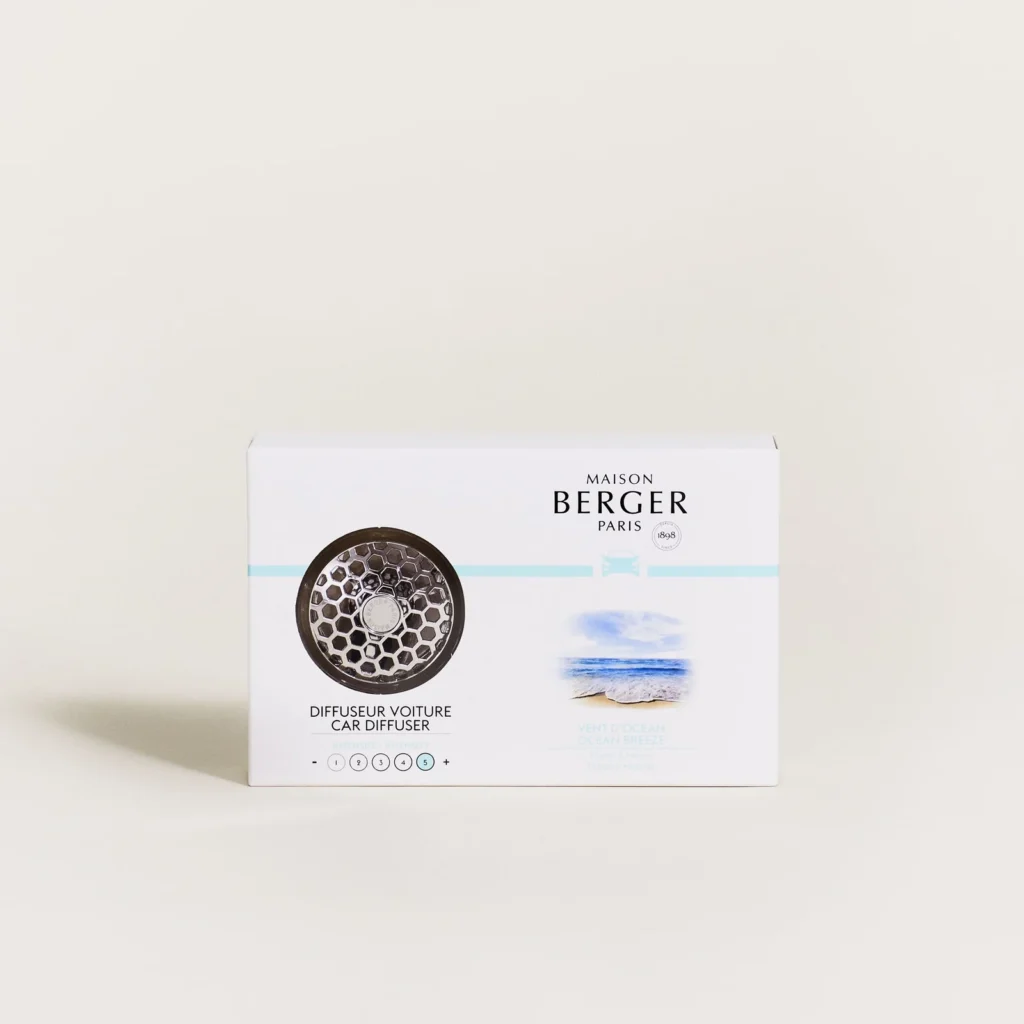 KIT PINCE DIFFUSEUR VOITURE VENT D'OCEAN LAMPE BERGER - Photo N°4