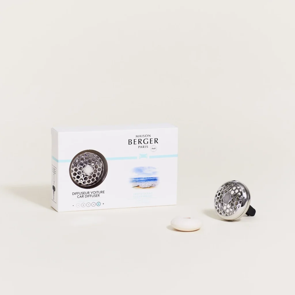 KIT PINCE DIFFUSEUR VOITURE VENT D'OCEAN LAMPE BERGER - Photo N°1