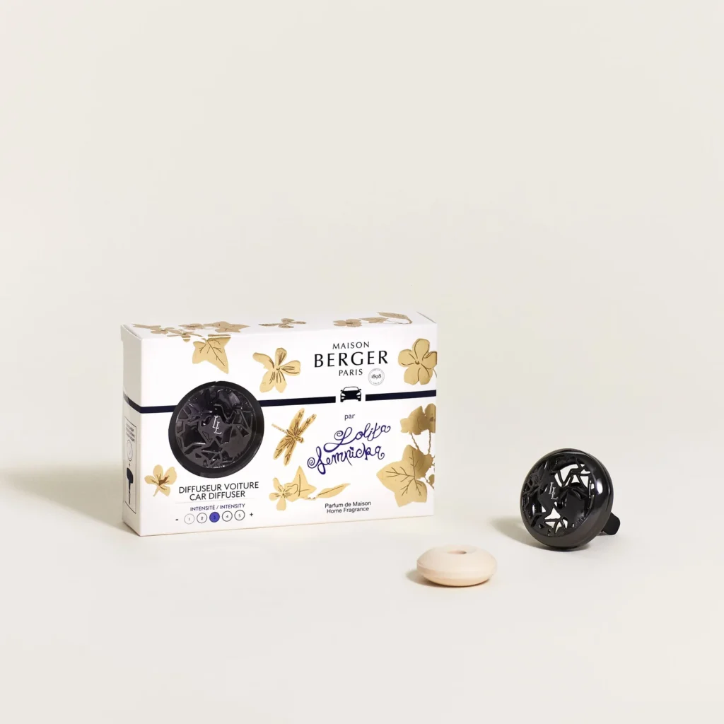 KIT PINCE DIFFUSEUR VOITURE LOLITA LEMPICKA GUN LAMPE BERGER - Photo N°1