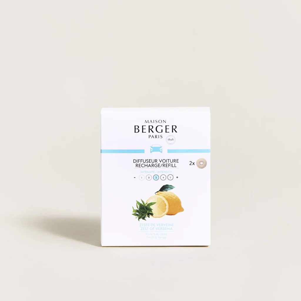 RECHARGES DIFFUSEUR VOITURE ZESTE DE VERVEINE - Photo N°2