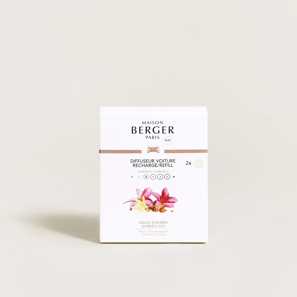 RECHARGES DIFFUSEUR VOITURE SOLEIL D'AMBRE - Photo N°2
