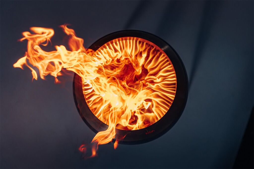 MOON 45 BRASERO AVEC PIED HAUT INOX DIM 45 X 75 X 45 CM - Photo N°3