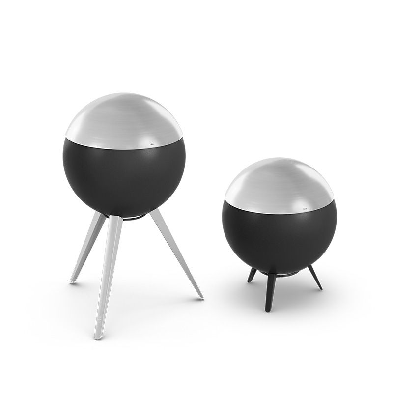 COUVERCLE MOON 45 INOX BROSSE  DIM 43 X 15 X 43 CM - Photo N°4