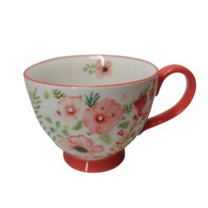 BOL JUMBO ZELY DECOR DE FLEURS ET ROSE 45 CL 11.5 CM