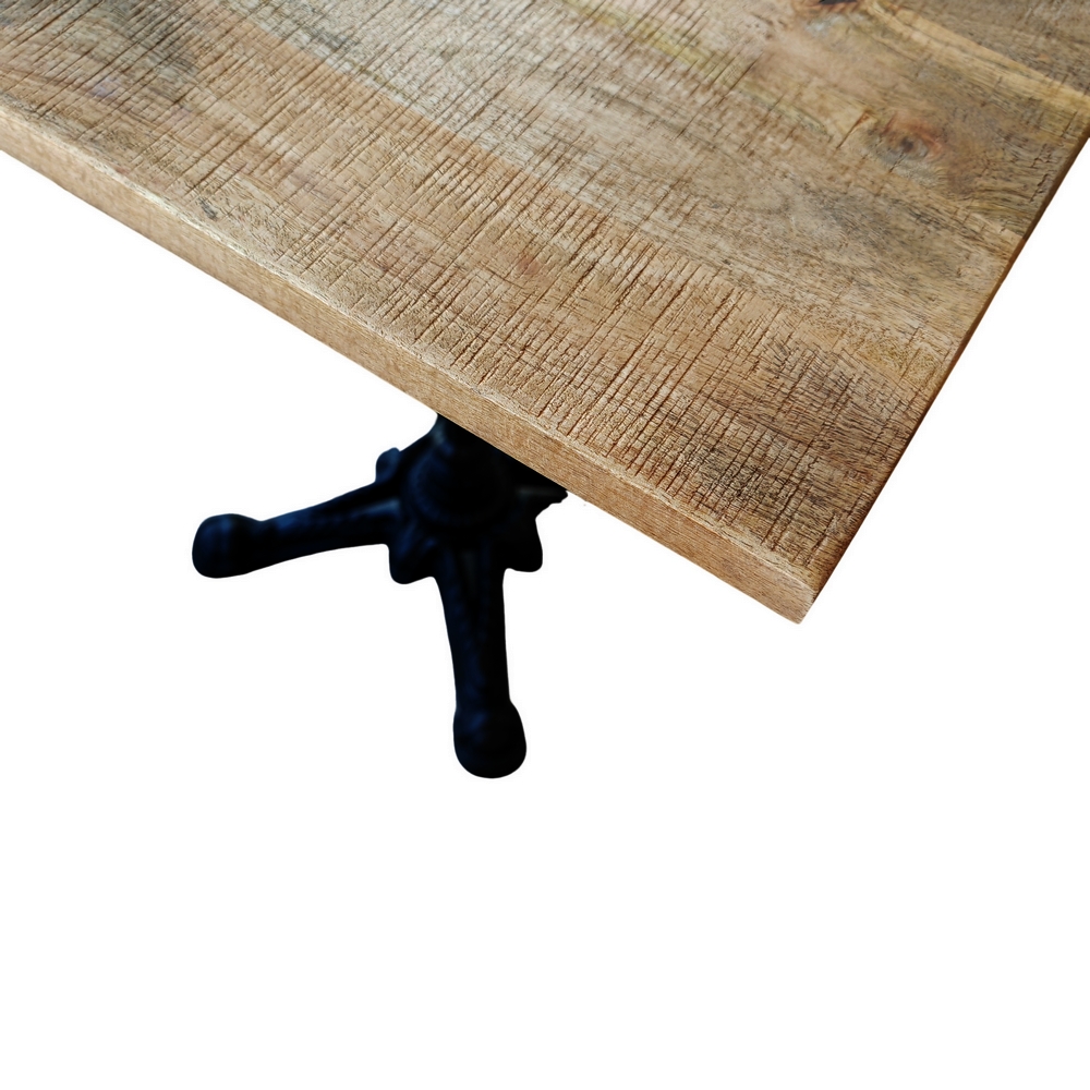 PLATEAU MANGUIER VERNIS 60 X 60 X 3 CM - Photo N°8