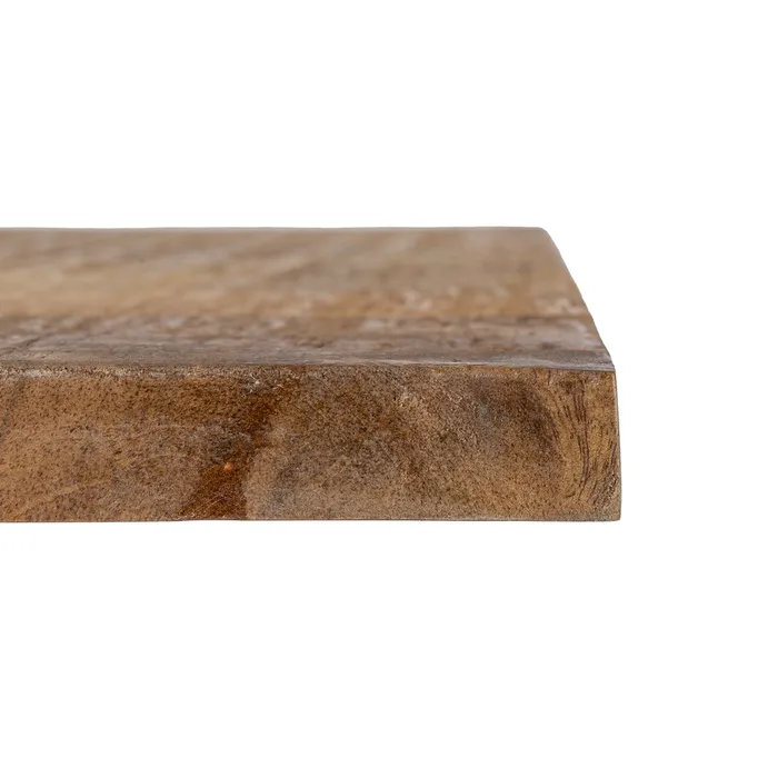 PLATEAU MANGUIER VERNIS 70 X 70 X 3 CM - Photo N°2