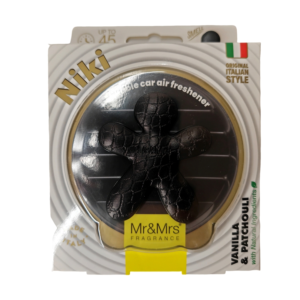 NIKI CUIR CROCO BLACK SENTEUR VANILLE PATCHOULI - Photo N°2