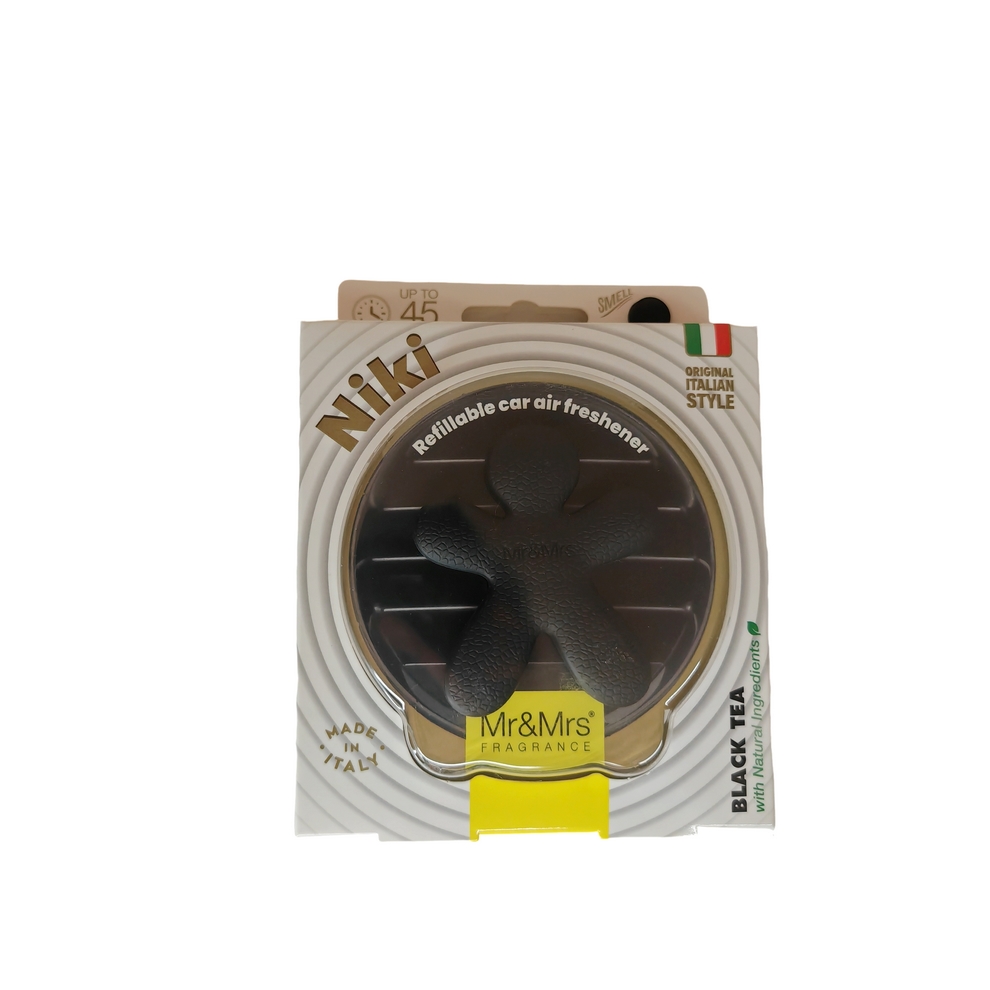 NIKI SIMILI CUIR NOIR SENTEUR THE NOIR - Photo N°2