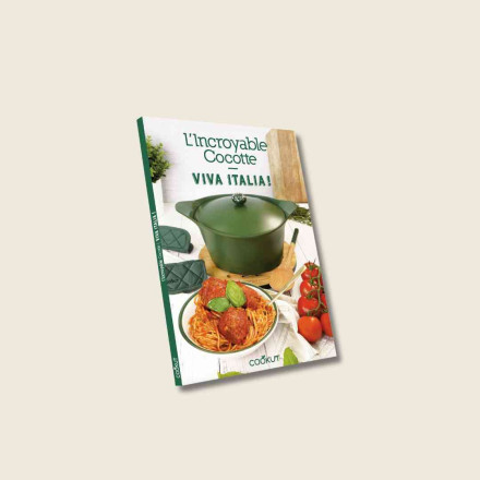 LIVRE DE RECETTES ITALIENNES POUR L'INCROYABLE COCOTTE - Photo N°1