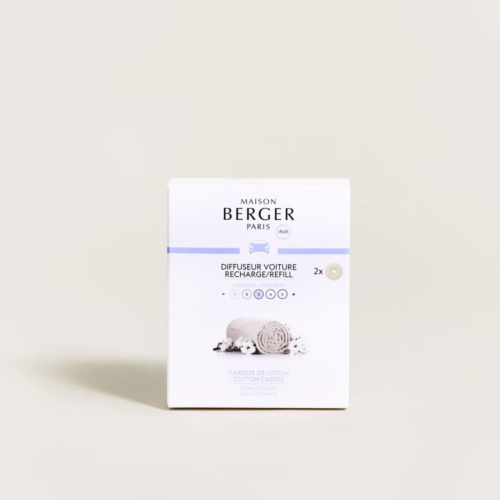 RECHARGES DIFFUSEUR VOITURE CARESSE DE COTON - Photo N°2
