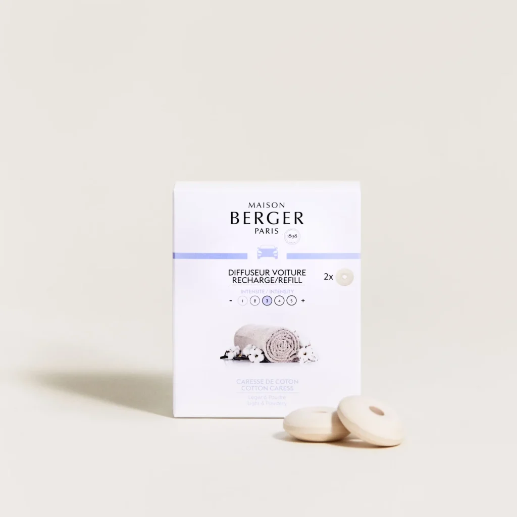 RECHARGES DIFFUSEUR VOITURE CARESSE DE COTON - Photo N°1