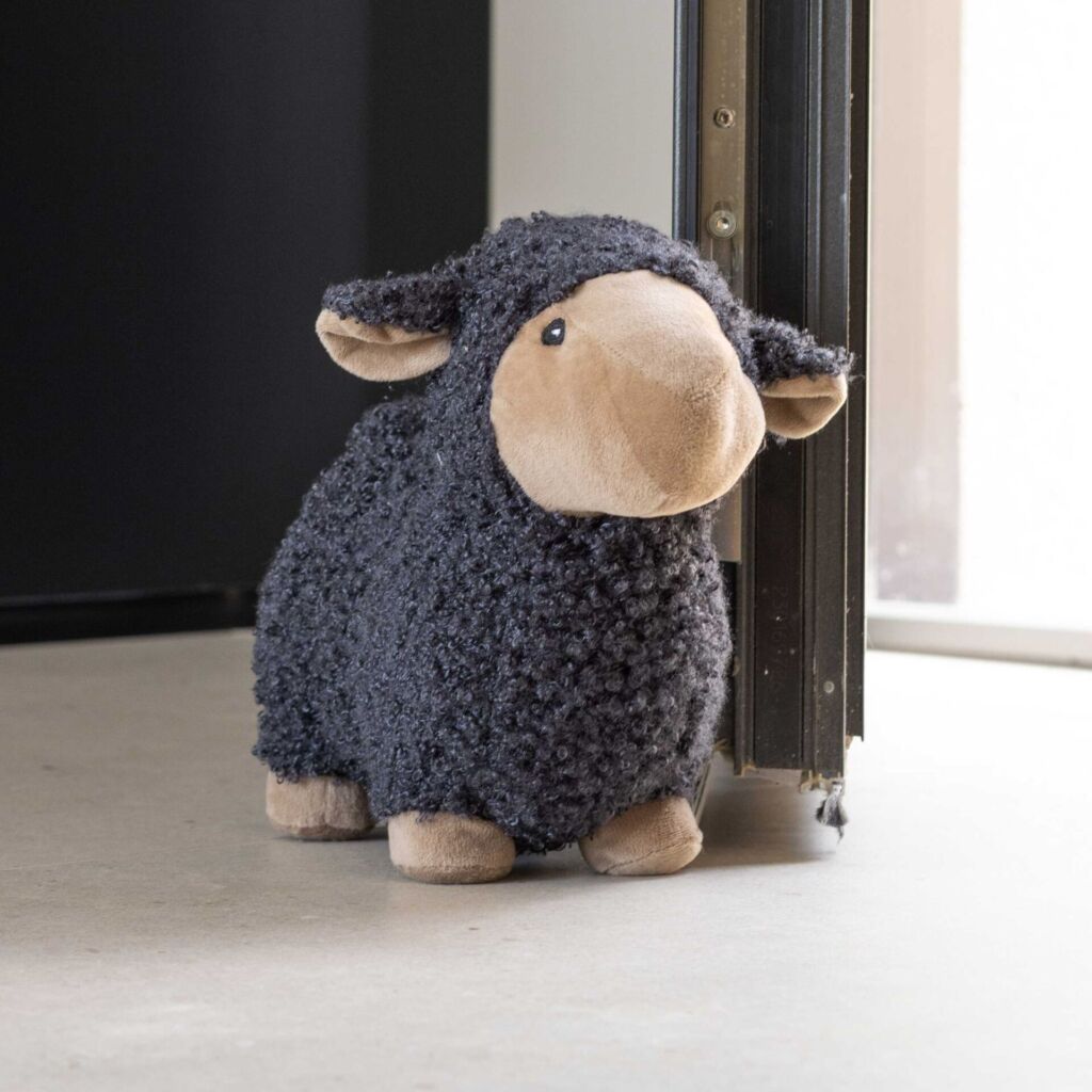 BLOQUE PORTE MOUTON COULEUR GRIS  30 X 16 X 23 cm - Photo N°3