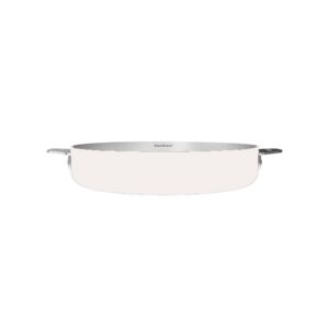 LA MERVEILLEUSE POELE INOX 24 CM COULEUR POLAIRE