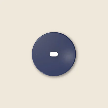 LE MERVEILLEUX COUVERCLE INOX BLEU MYRTILLE 20 CM COOKUT - Photo N°1